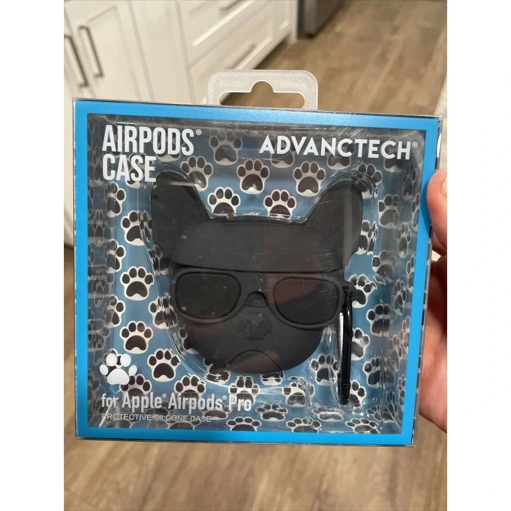 French Bulldog Apple Airpods Case ADVANCTECH Frenchie Boston Dog Terrier iPod
